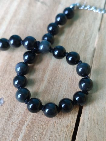 Bracelet Obsidienne Œil Céleste