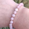 Bracelet opale rose