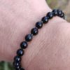 Bracelet obsidienne œil céleste