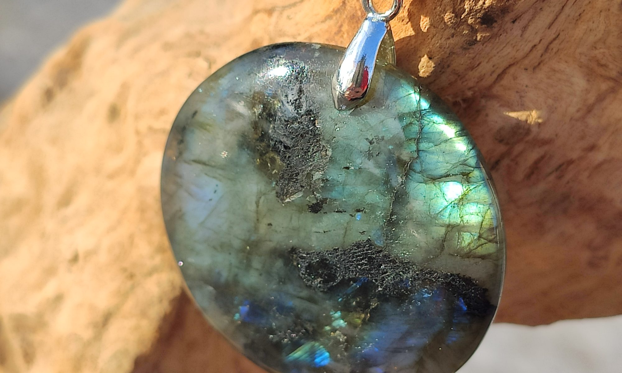 Labradorite ronde 7