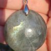 Labradorite verte ronde 1