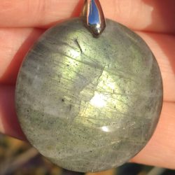 Labradorite verte ronde 2