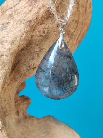 Quartz Tourmaline Goutte