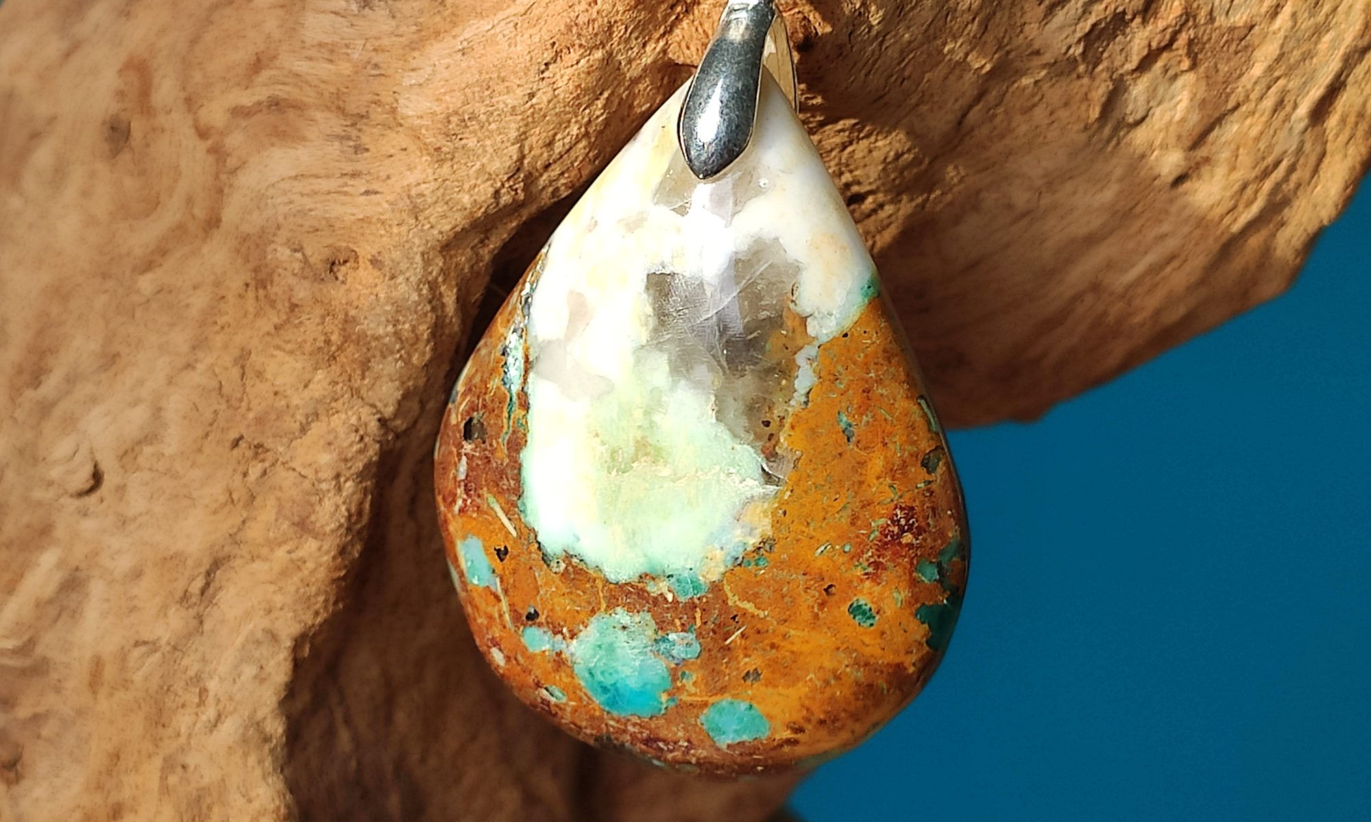 Chrysocolle Multicolore Goutte