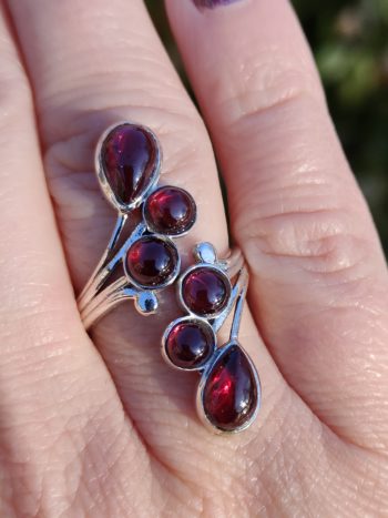 BAGUE GRENAT M1