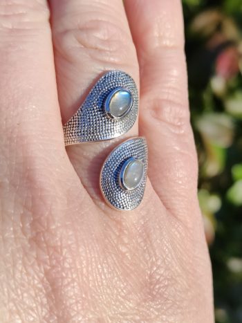 BAGUE LABRADORITE M3