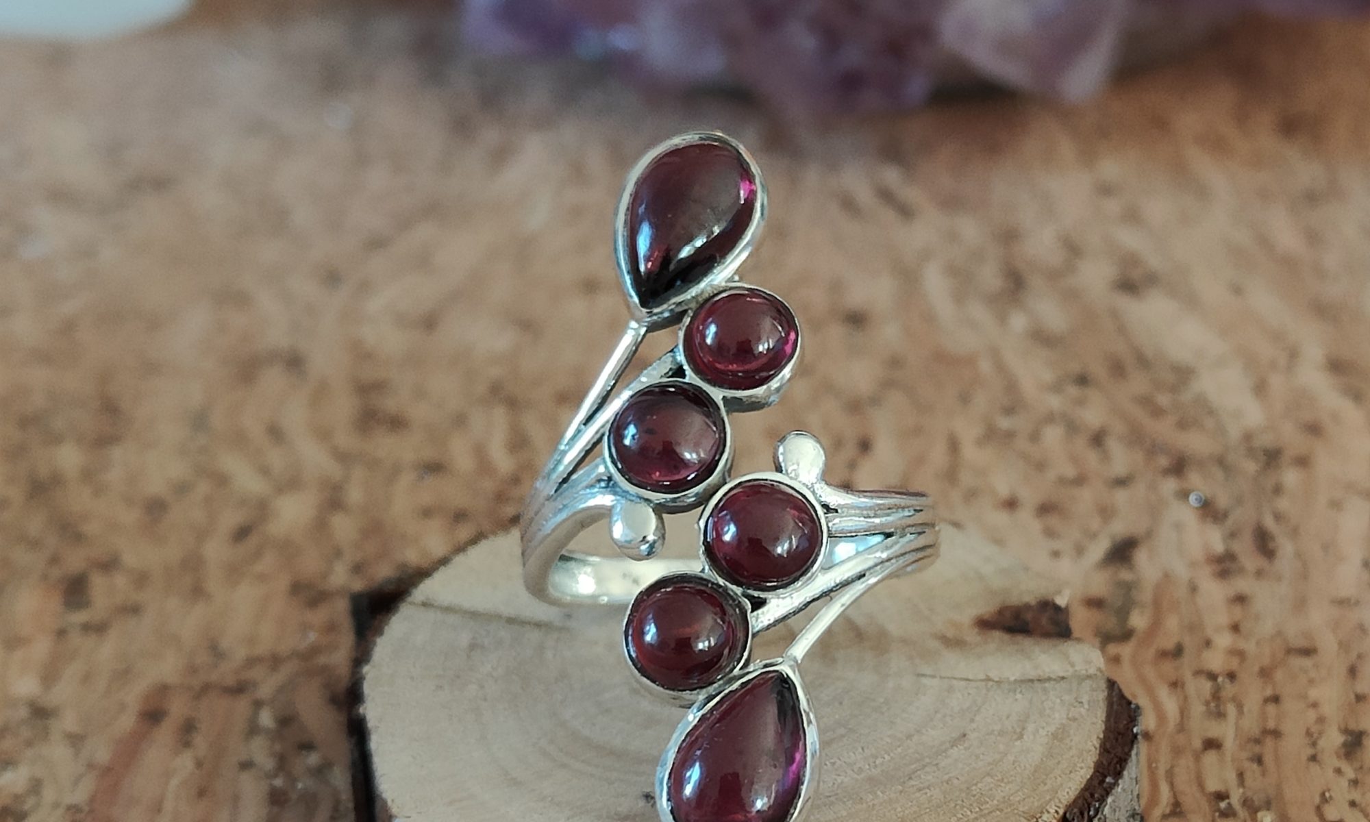 BAGUE GRENAT M1
