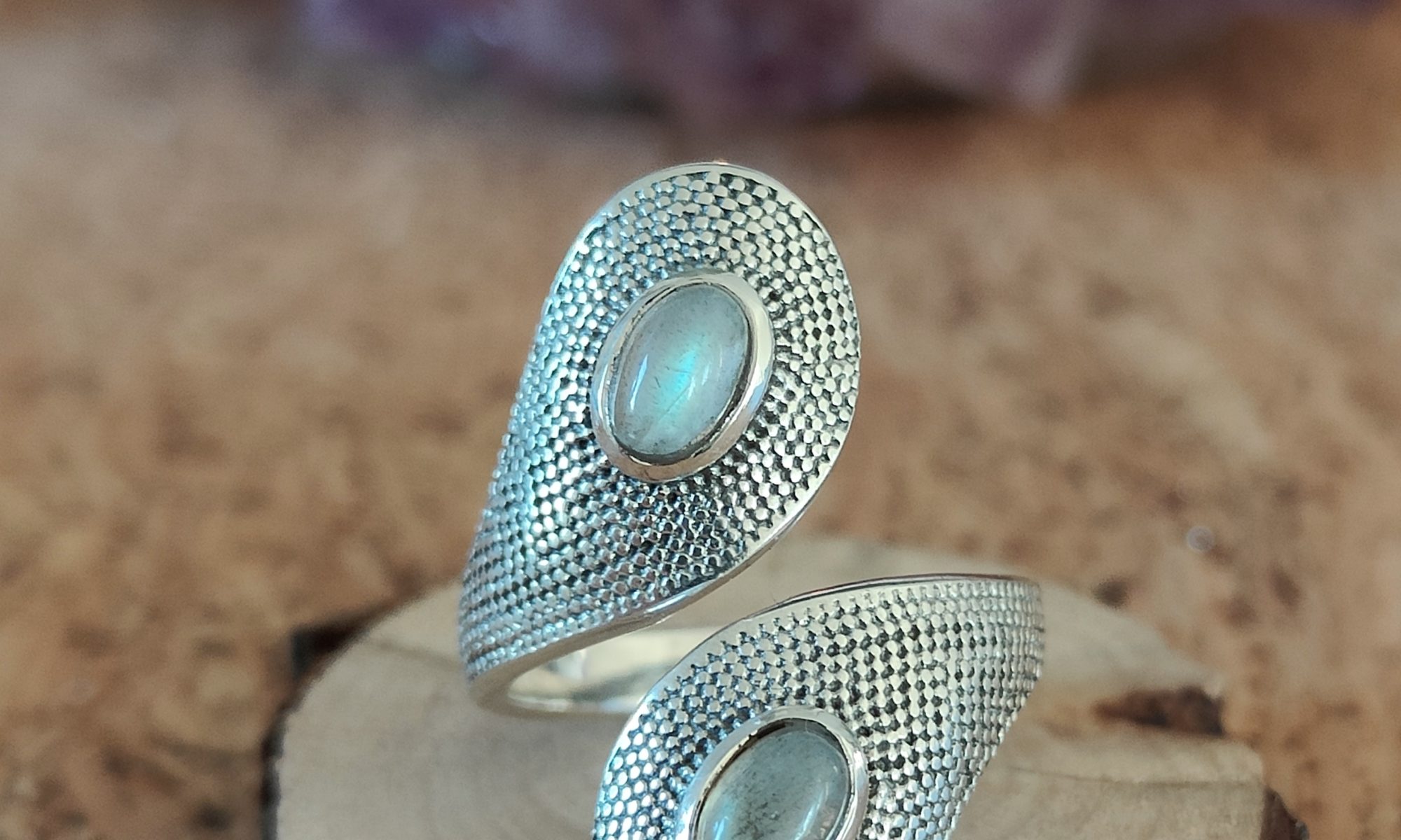 BAGUE LABRADORITE M3