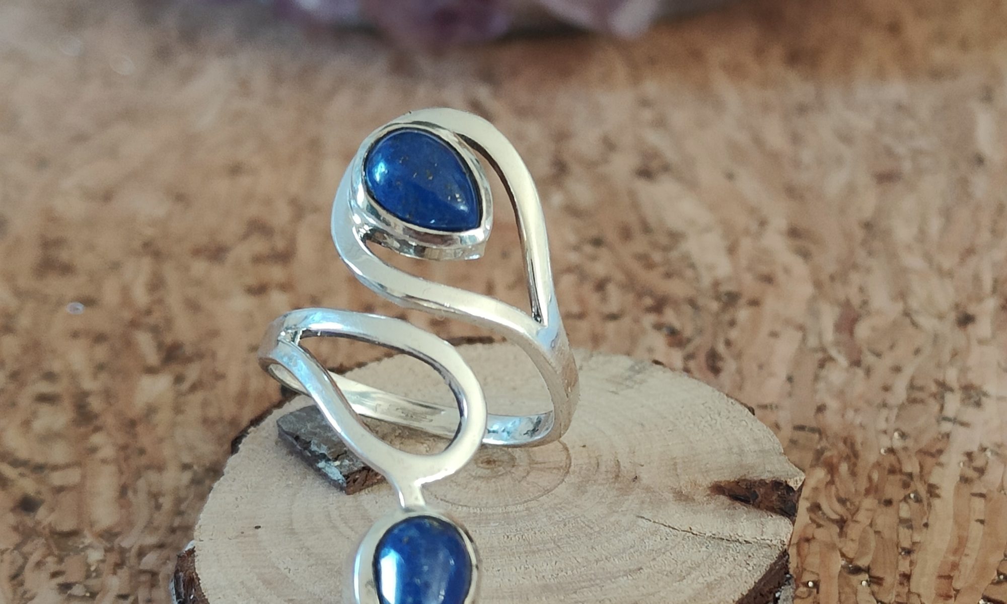 BAGUE LAPIS LAZULI M5