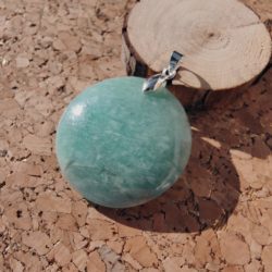 Pendentif en Amazonite Ronde