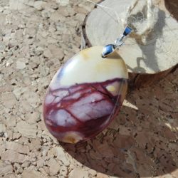 Pendentif en Mokaïte Ovale