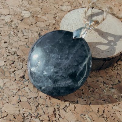 Pendentif en Sodalite Rond