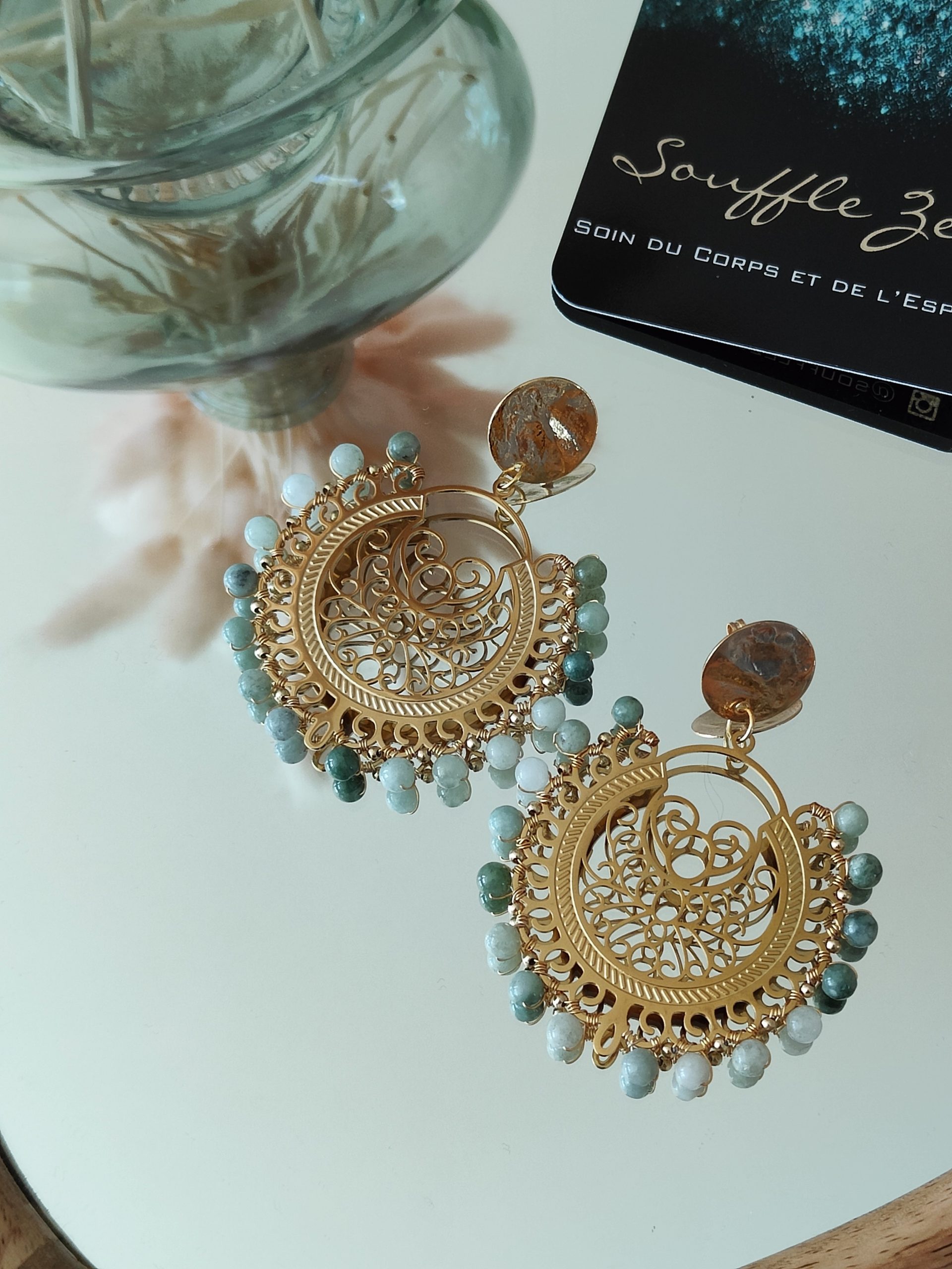 Fontenilles, Toulouse, L'Isle jourdain, Gers, Haute Garonne, souffle zen, bijoux zen, création personnalisée, Bague, Boucle d'oreille, Bracelet, Talisman, Collier, Suspension énergétique, Pendentif, Pierre fine, Pierre naturelle, Création énergétique, Marseille, Lille, Nantes, Bordeaux, Lyon, Nice, Montpellier, Strasbourg, Paris