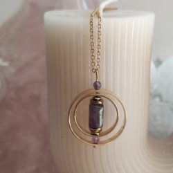 TALISMAN LA PORTE DU TEMPS en AMETHYSTE