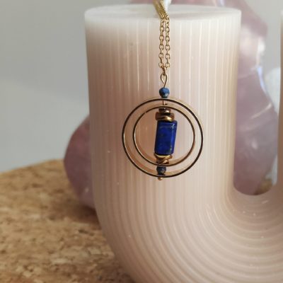 TALISMAN LA PORTE DU TEMPS en LAPIS LAZULI