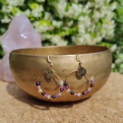 TERRE SACREE Fluorite Pourpre