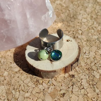 BAGUE Chrysoprase
